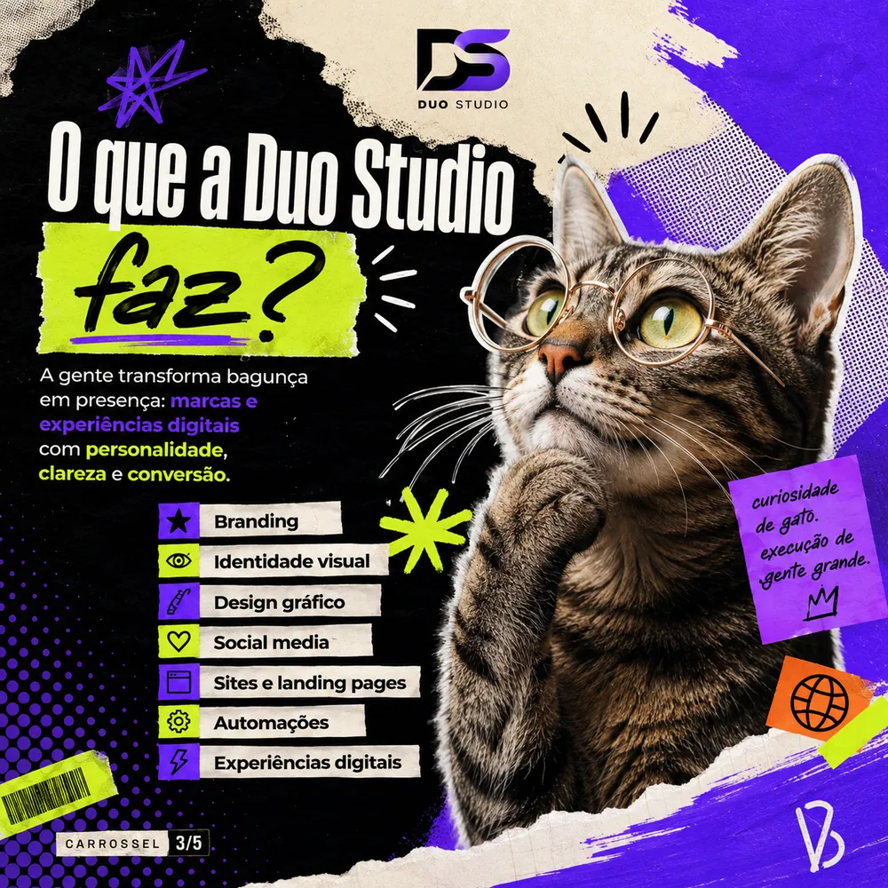 Arte da Duo Studio — O que a Duo Studio faz?