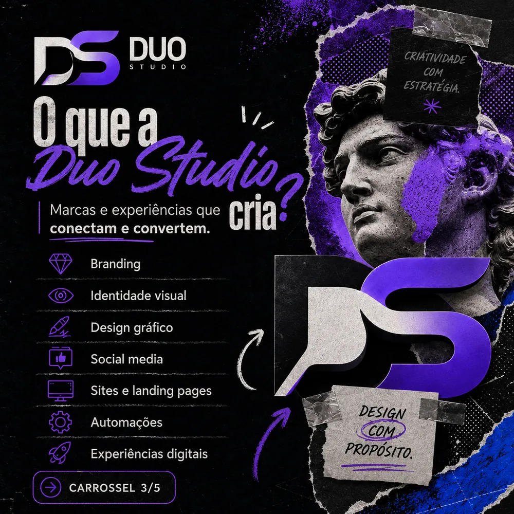 Arte da Duo Studio — O que a Duo Studio cria?