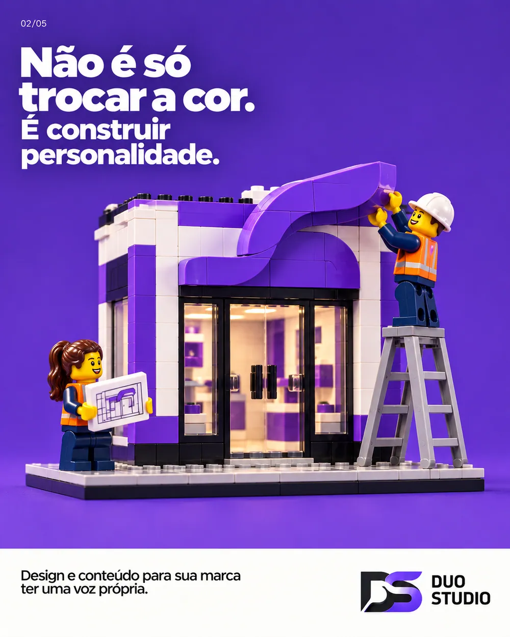 Arte da Duo Studio — Não é só trocar a cor. É construir personalidade.